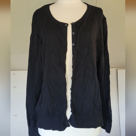 Black Old Navy Cardigan Womens Size XXL - Picture 4 of 8